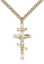 Gold Filled St. Andrew Medal Pendant" itemprop="image