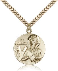 Gold Filled St. Andrew Medal Pendant" itemprop="image