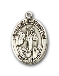 Gold Filled St. Anthony Of Egypt Patron Saint Medal Pendant - Small" itemprop="image