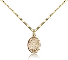 Gold Filled St. Athanasius Patron Saint Medal Pendant - Small" itemprop="image