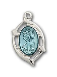 Gold Filled St. Christopher Medal Pendant" itemprop="image