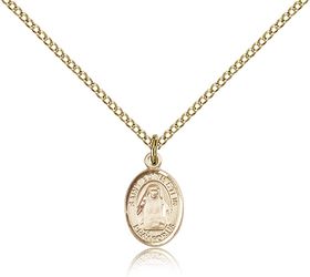 Gold Filled St. Edith Stein Patron Saint Medal Pendant - Small" itemprop="image