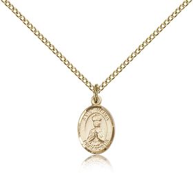 Gold Filled St. Henry II Patron Saint Medal Pendant - Small" itemprop="image