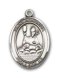 Gold Filled St. Honorius Patron Saint Medal Pendant - Small" itemprop="image