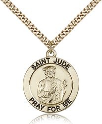 Gold Filled St. Jude Medal Pendant" itemprop="image