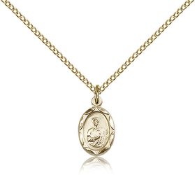 Gold Filled St. Jude Medal Pendant" itemprop="image