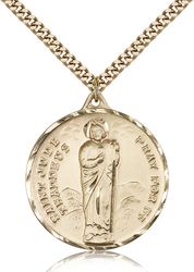 Gold Filled St. Jude Medal Pendant" itemprop="image