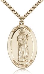 Gold Filled St. Jude Medal Pendant" itemprop="image