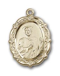 Gold Filled St. Jude Medal Pendant" itemprop="image