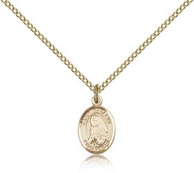 Gold Filled St. Madeline Sophie Barat Patron Saint Medal Pendant - Small" itemprop="image