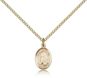 Gold Filled St. Madeline Sophie Barat Patron Saint Medal Pendant - Small" itemprop="image