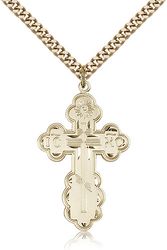 Gold Filled St. Olga Medal Pendant" itemprop="image