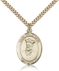 Gold Filled St. Philip Neri Patron Saint Medal Pendant - Large" itemprop="image