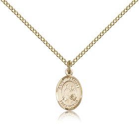 Gold Filled St. Raphael the Archangel Patron Saint Medal Pendant - Small" itemprop="image