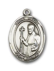 Gold Filled St. Regis Patron Saint Medal Pendant - Small" itemprop="image