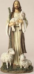 Good Shepherd Statue (12 inches )" itemprop="image