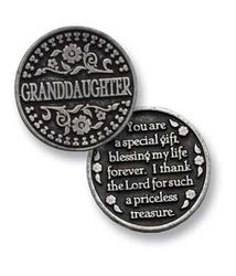 Granddaughter Pocket Token" itemprop="image