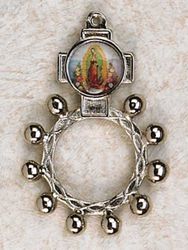 Guadaloupe - Finger Rosary Ring" itemprop="image