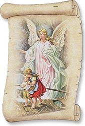 Guardian Angel Automobile Sticker" itemprop="image