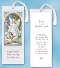 Guardian Angel Crossing Bridge Bookmark" itemprop="image