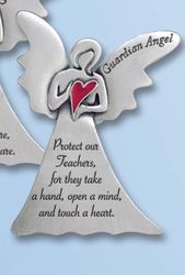 Guardian Angel Protect Our Teacher Auto Visor Clip" itemprop="image