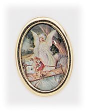 Guardian Angel Religious Lapel Pin" itemprop="image