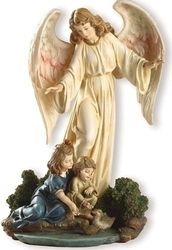 Guardian Angel With Children ( 8.5 inches )" itemprop="image