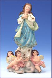 Immaculate Conception Florentine Statue (5-1/2 inch)" itemprop="image