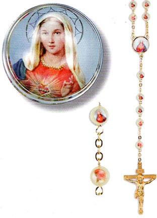 Immaculate Heart of Mary Devotional Rosary | HolyFamilyOnline.com