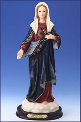 Immaculate Heart of Mary Florentine Statue (15 inch)" itemprop="image