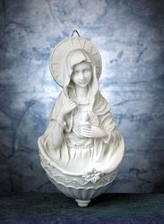 Immaculate Heart of Mary Holy Water Font" itemprop="image