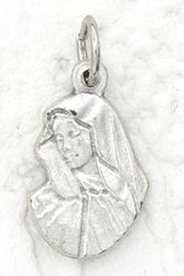 Lady of Sorrows Charm Medal (3/4 inches)" itemprop="image