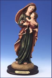 Madonna and Child Florentine Statue (12 inch)" itemprop="image