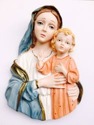 Madonna and Child Wall Plaque" itemprop="image