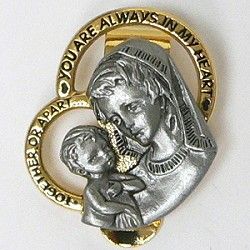 Mary and Child Auto Visor Clip" itemprop="image