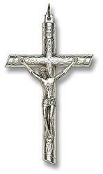 Metal Log Small Crucifix ( 1 1/2 inches )" itemprop="image