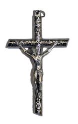 Metal Log Small Crucifix" itemprop="image