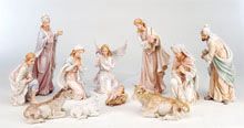 Nativity Scene 11 pieces (8 inces)" itemprop="image