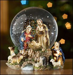 Nativity Waterglobe" itemprop="image