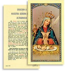 Oraci&oacute;n a Nuestra Senora de la Altagracia (Our Lady of Altagracia Spanish Prayer Card)" itemprop="image