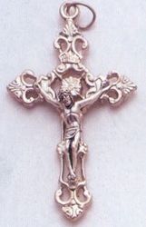 Ornate Cut Out Small Crucifix 1 1/2 in" itemprop="image