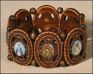 Ornate Devotional Saints Bracelet" itemprop="image