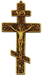 Orthodox Fine Pewter Crucifix (8-1/2 inch)" itemprop="image