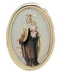 Our Lady of Carmel Religious Lapel Pin" itemprop="image