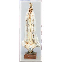 Our Lady of Fatima Series With Glass Eyes and  Crown" itemprop="image