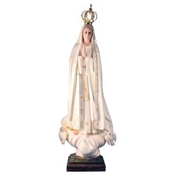 Our Lady of Fatima Series  With Glass Eyes and  Crown" itemprop="image