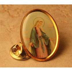 Our Lady of Grace Religious Lapel Pin" itemprop="image