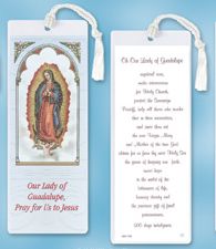 Our Lady of Guadalupe Laminated Bookmark" itemprop="image