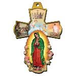 Our Lady of Guadalupe Small Wood Crucifix" itemprop="image