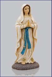 Our Lady of Lourdes Florentine Statue (4 inches)" itemprop="image